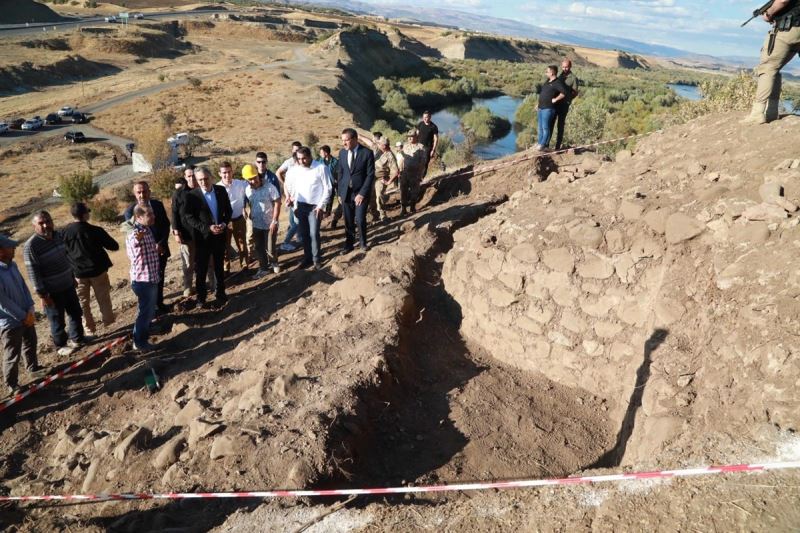 Sebeterias Kalesi’ndeki kazı çalışmaları sürüyor
