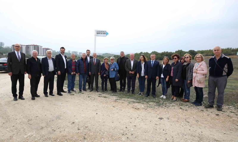 Merhum muhtarın ismi görev yaptığı mahallede yaşayacak
