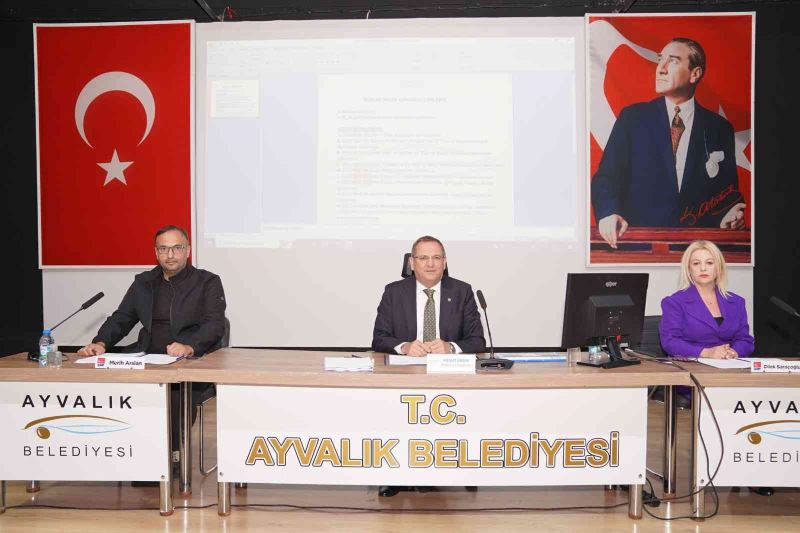 Ayvalık Belediyesi’nin 2023 yılı bütçesi oy birliğiyle 465 milyon lira oldu
