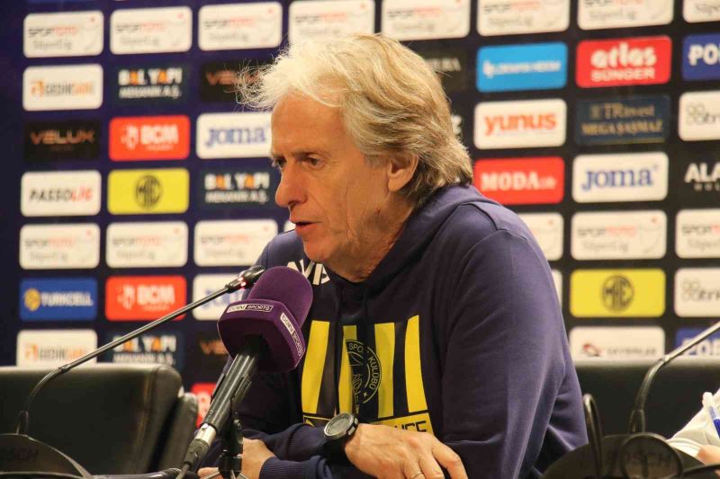 Jorge Jesus: “Benim için önemli olan oyuncuları hem bireysel hem de kolektif olarak geliştirmek