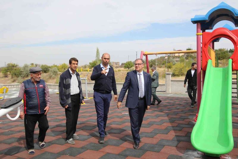 Hacılar’da güneş enerjisiyle aydınlanacak yeni parklar inşa ediliyor
