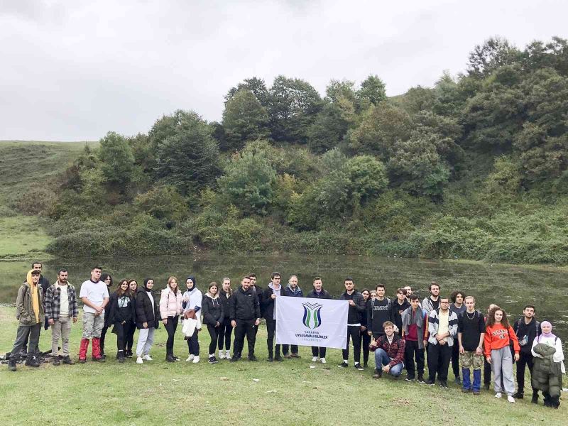 Sakarya’nın güzelliklerini bu yürüyüşle keşfettiler
