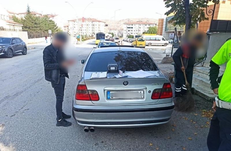 Çankırı’da 30 araç sürücüsüne para cezası kesildi
