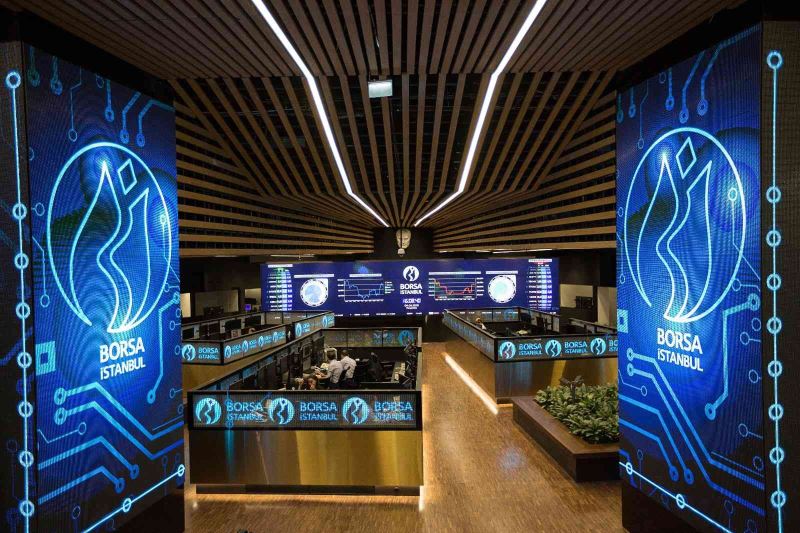 Borsa ilk yarıda rekor seviyeye ulaştı
