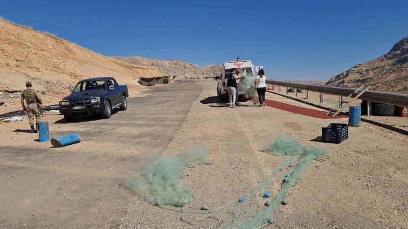 Siirt’te kaçak avlananlara 14 bin TL para cezası kesildi
