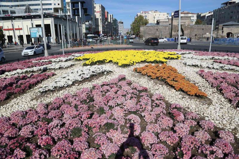 Büyükşehir, sonbaharda 1 milyon çiçek dikti
