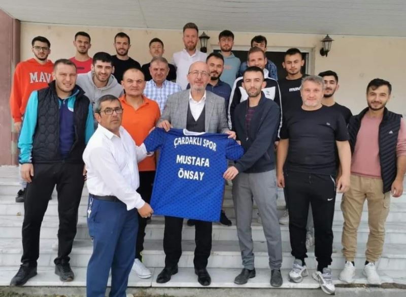 Başkan Mustafa Önsay, Çardaklıspor Kulübü’nün sezon açılış törenine katıldı
