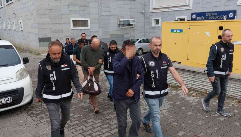 Samsun’da FETÖ’den gözaltına alınan 6 kişi adliyeye sevk edildi
