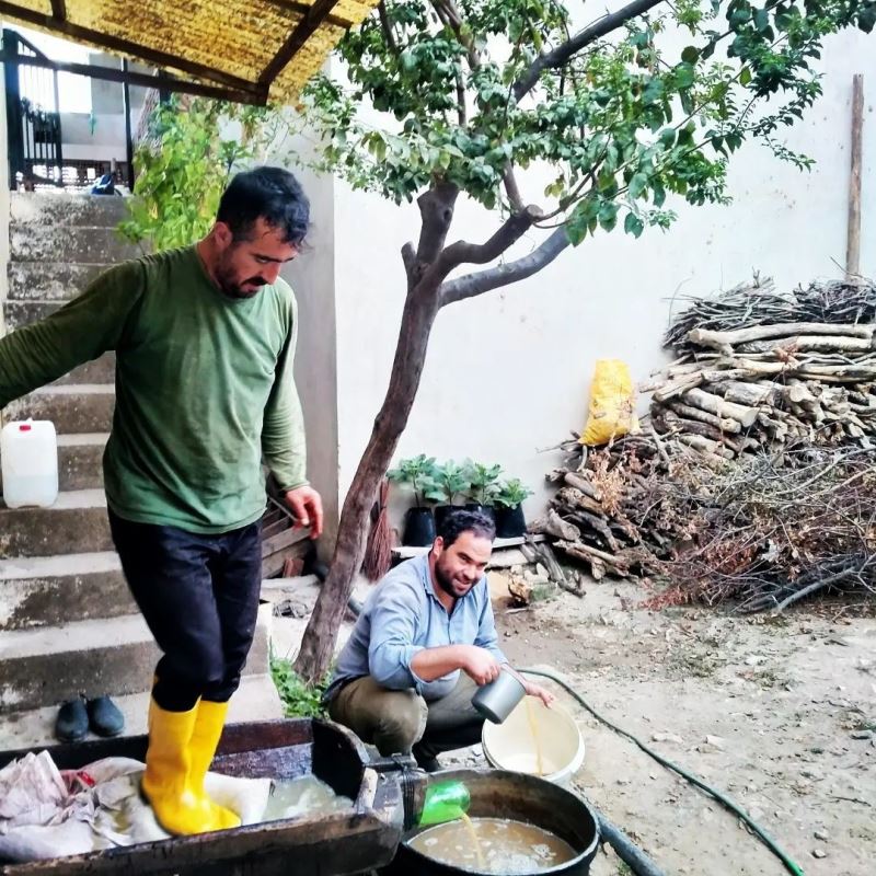 Aydın’ın kırsal mahallelerinde şifa kaynağı pekmez yapımı hız kazandı
