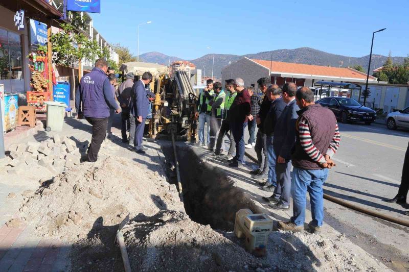 Çameli’nde doğalgaz çalışmaları başladı
