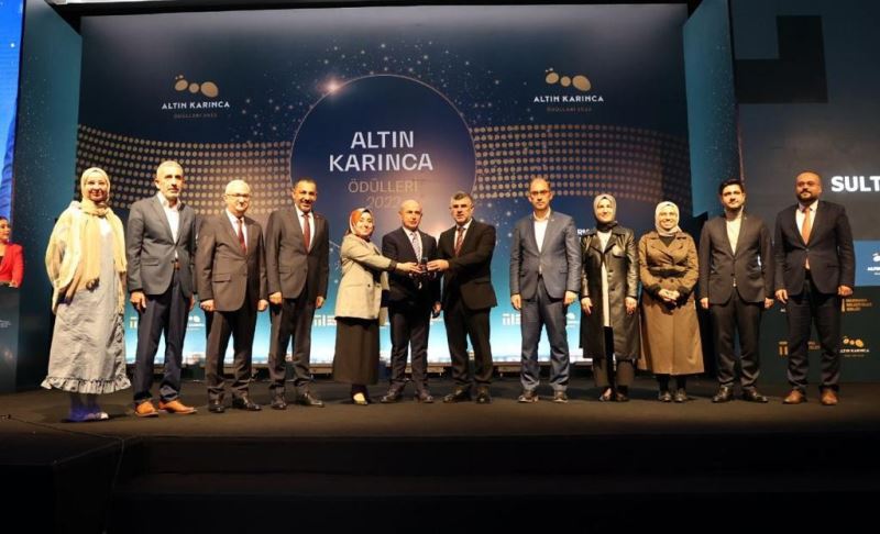 Sultanbeyli Belediyesi projelerine Altın Karınca ödülü
