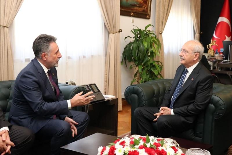 Başkan Sandal’dan Kılıçdaroğlu’na ziyaret
