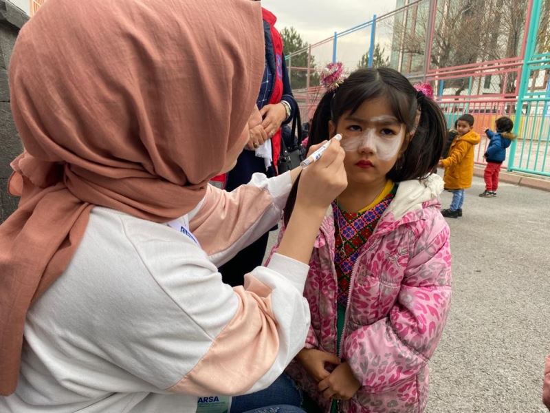 Çocuklar, ’Çocuk Hakları Günü’nde Doyasıya eğlendi
