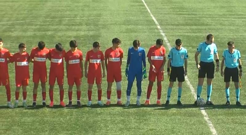 U15 Gelişim Ligi: Kayserispor: 1 - Gaziantep FK: 3
