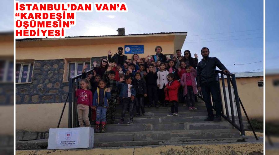 İstanbul’dan Van’a “Kardeşim Üşümesin” hediyesi