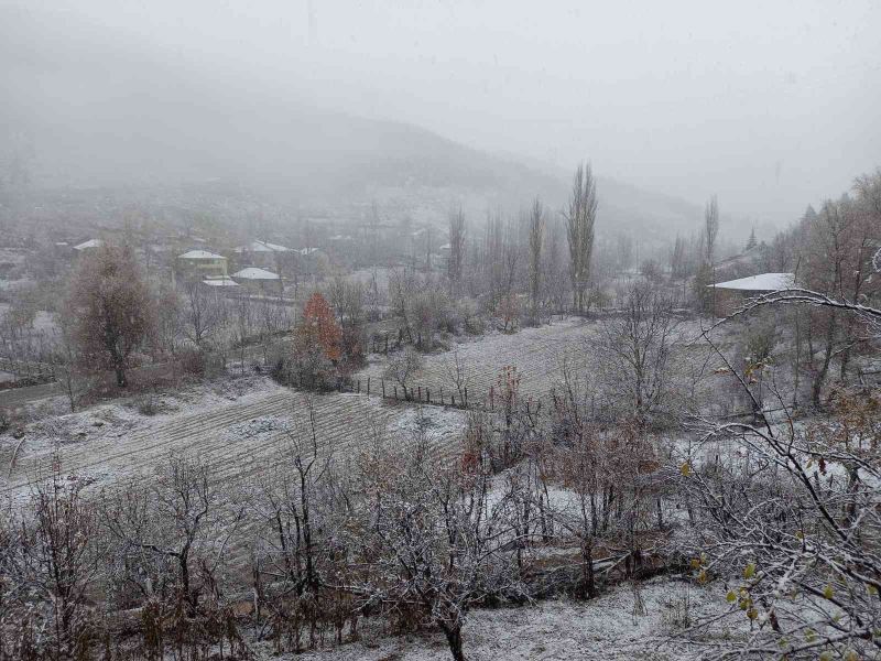 Adana’ya sezonun ilk karı yağdı
