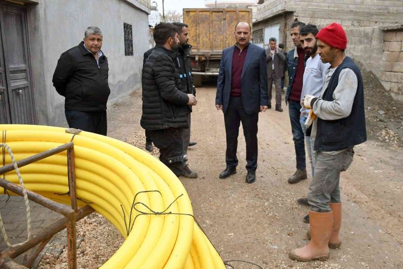 Araban’da doğalgaz alt yapı çalışmaları devam edecek
