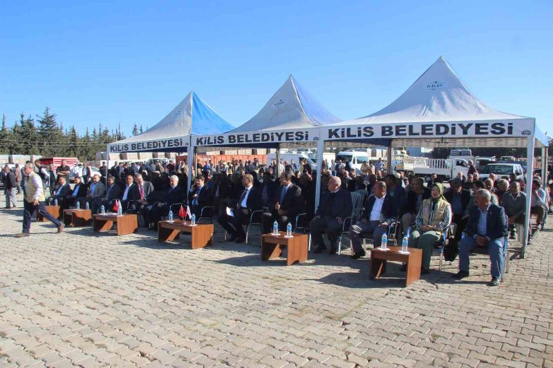 Kilis’te çiftçiye 850 ton tohumluk buğday dağıtıldı
