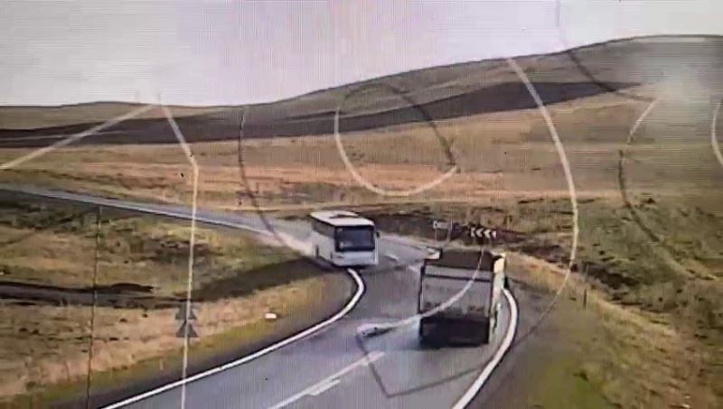 Freni patlayan otobüsün son görüntüleri ortaya çıktı
