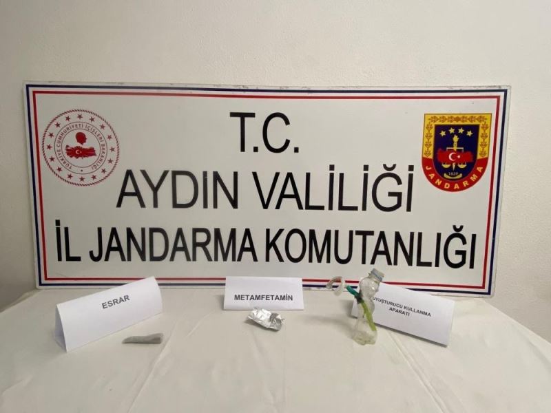 Aydın’da Jandarma’dan uyuşturucu operasyonu
