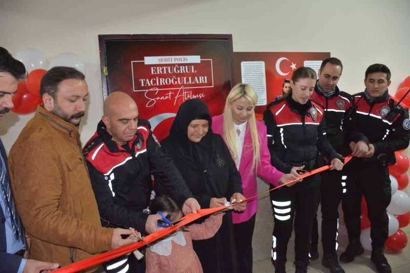 Afyonkarahisar’da şehidin adı ’Sanat Atölyesi’nde yaşatılacak
