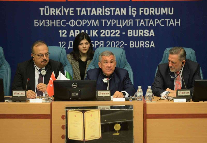 Tataristan ve Bursa işbirliği güçleniyor
