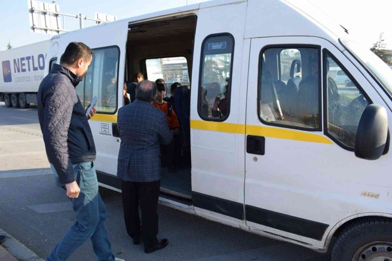 Sungurlu’da okul servis araçları denetlendi
