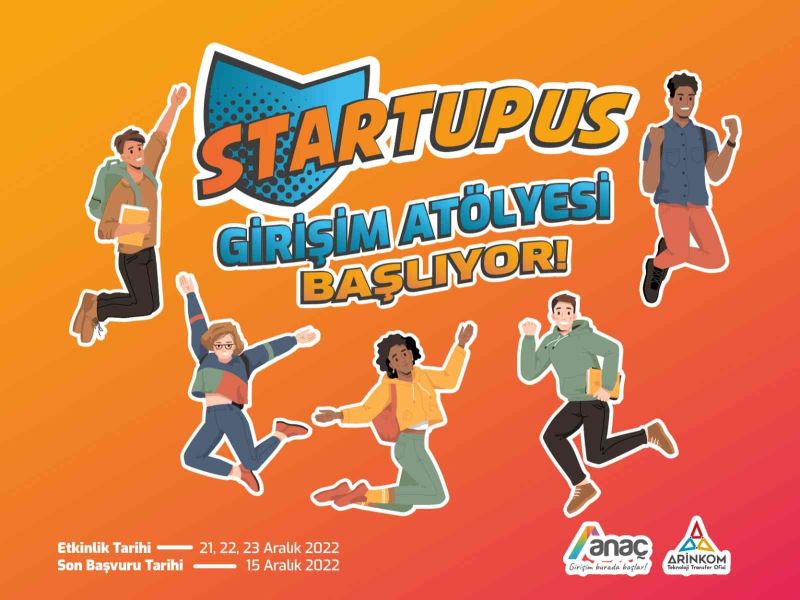 “Startupus Girişim Atölyesi” başlıyor
