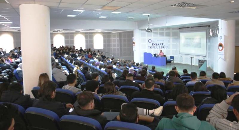 DPÜ İnşaat Topluluğu’ndan konferans
