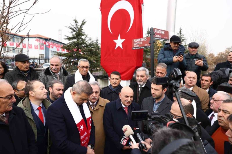 Keçiören Belediye Başkanı Altınok: “Sarıkamış’ta donan yiğitlerin, şehitlerin, kahramanların torunları ve evlatları burada