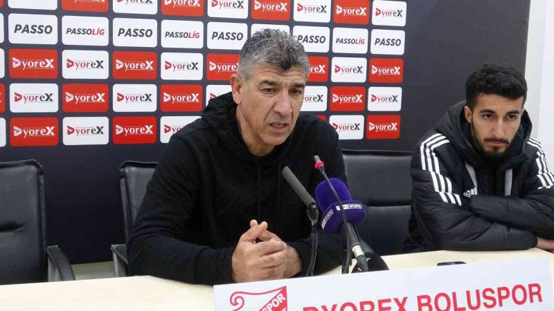 Boluspor-Erzurumspor FK maçının ardından
