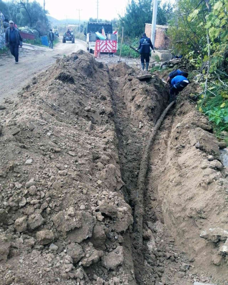 MUSKİ, Milas Çamovalı’da içme suyu çalışmalarını tamamladı
