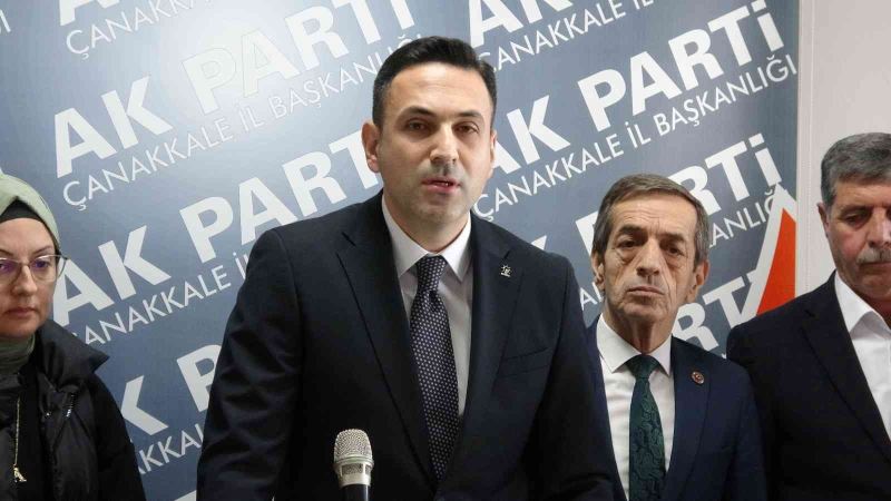 AK Partili Makas’tan, CHP Çanakkale Milletvekillerine HDP’li Semra Güzel tepkisi
