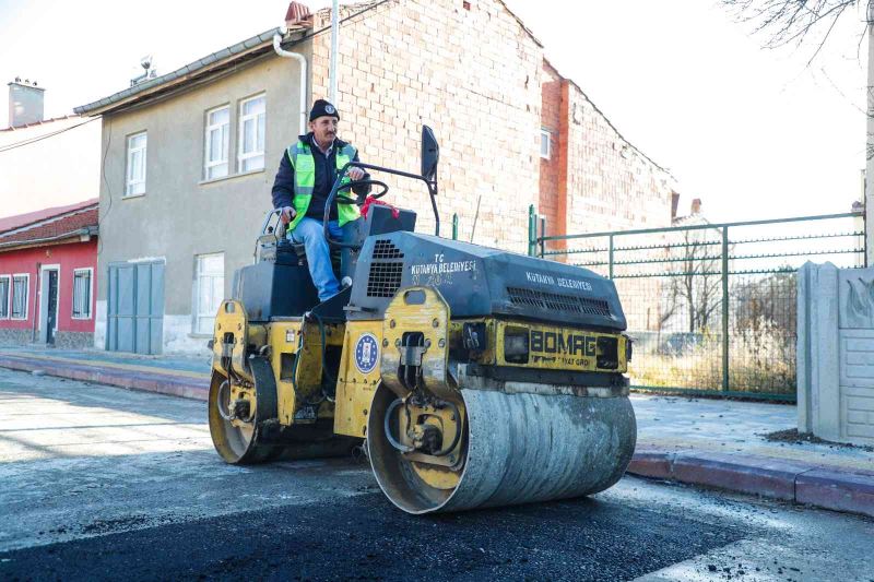 Yoncalı’da asfalt mesaisi
