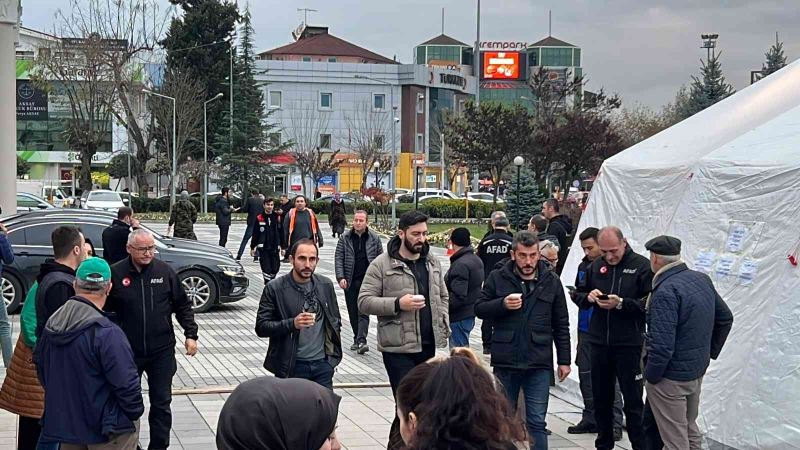 Düzce’de 3.2 büyüklüğünde deprem
