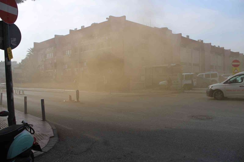 Sokağı yoğun duman ve koku kapladı, gerçek ise sonradan ortaya çıktı
