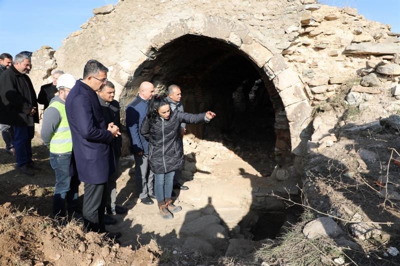 Selçuklu eseri Yenice Hanı turizme kazandırılıyor
