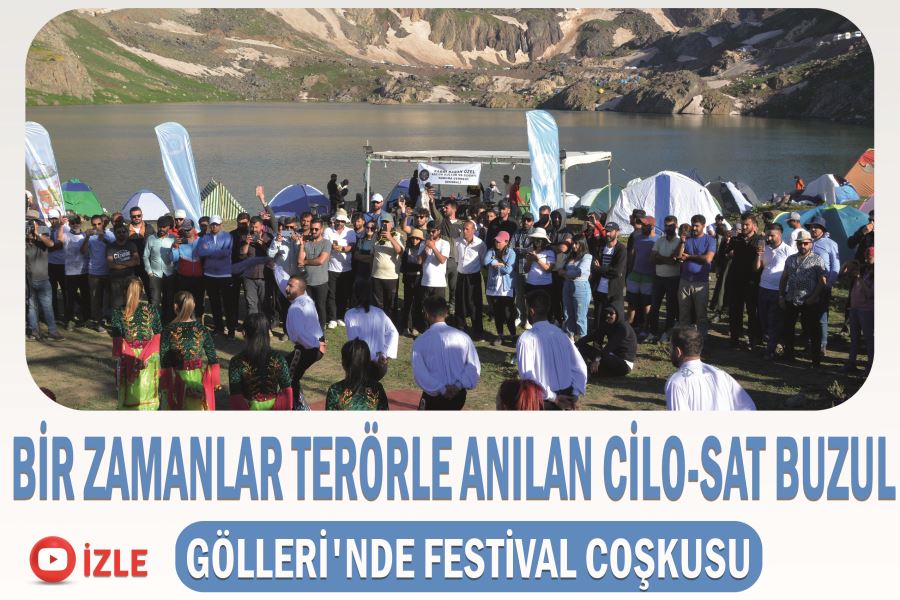 Bir zamanlar terörle anılan Cilo-Sat Buzul Gölleri