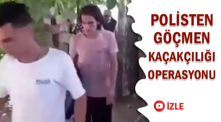 Polisten göçmen kaçakçılığı operasyonu