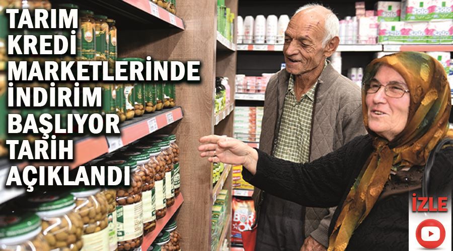 Tarım Kredi marketlerinde indirim başlıyor: Tarih açıklandı