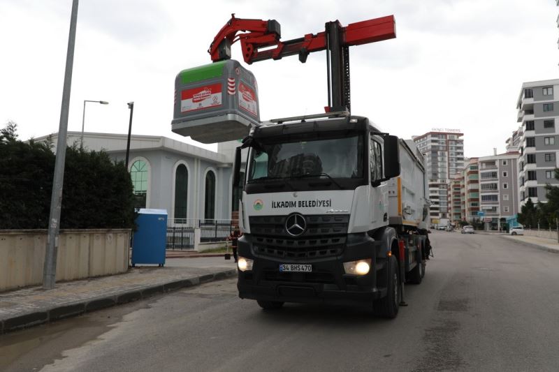 İlkadım’da temiz çevre için ÇAÇA iş başında
