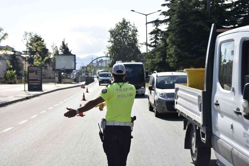 Ordu’da trafiği ihlal edenlere af yok
