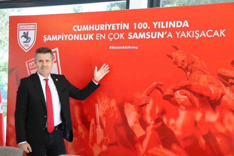 Hüseyin Eroğlu, Samsunspor ile resmi sözleşmeyi imzaladı
