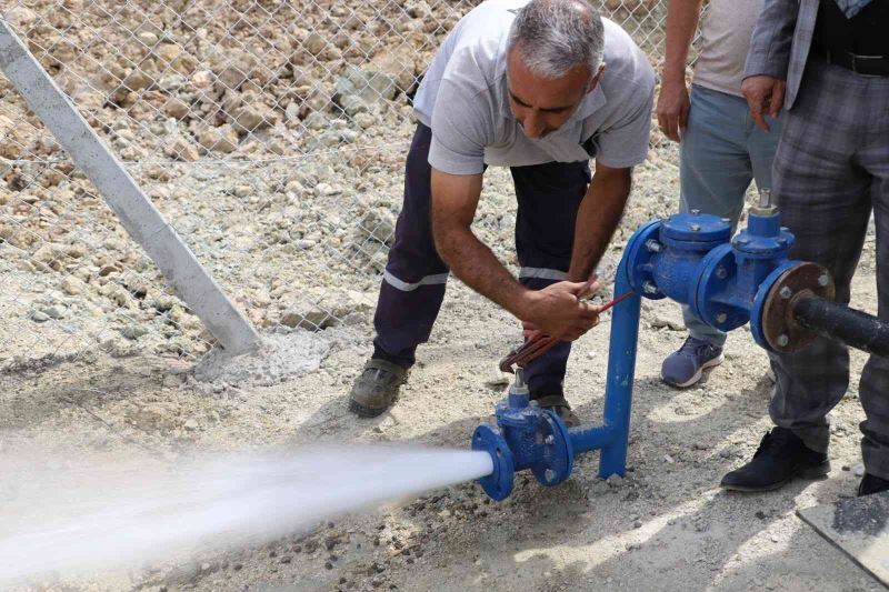 DİSKİ’den kırsal mahalleye kesintisiz içme suyu
