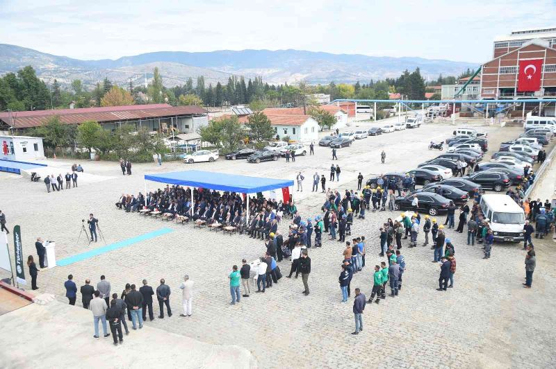 Kastamonu Şeker Fabrikasında ’60. şeker pancarı alım kampanyası’ başladı
