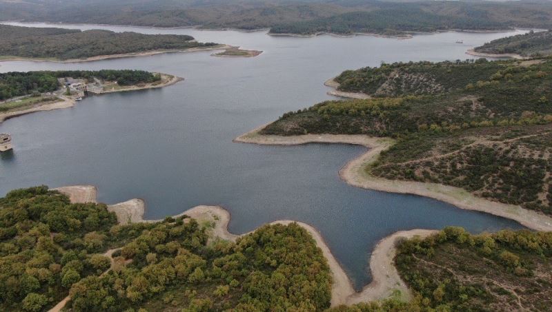 İstanbul’un barajlarında doluluk oranı yüzde 50’nin altına düştü

