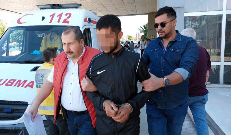 Samsun’da bir kişiyi silah kabzası ile kafasından ağır yaralayan zanlı yakalandı
