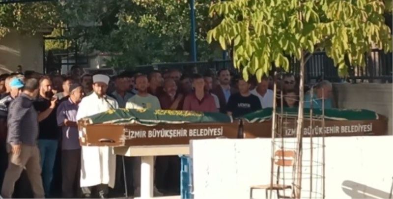 Yangın söndürme havuzunda ölü bulunan kardeşler toprağa verildi
