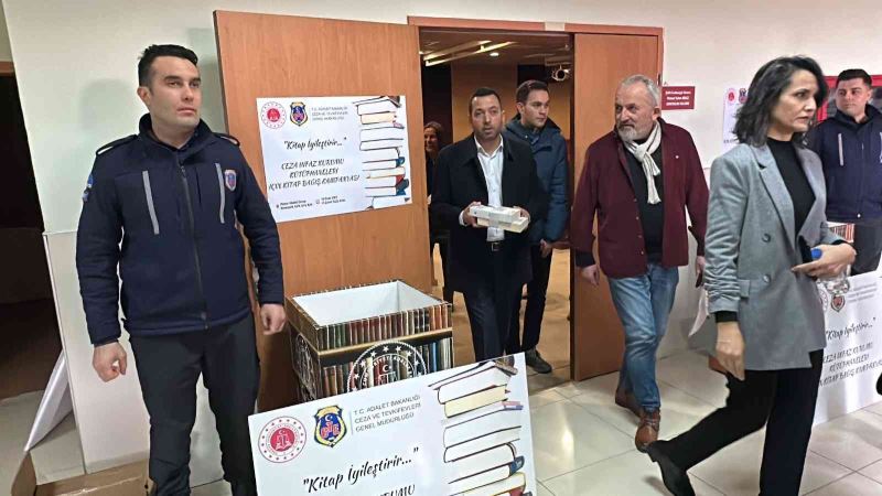 Düzce’deki cezaevine kütüphane kurulacak
