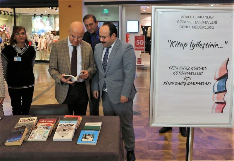 Denizli’de ceza infaz kurumu kütüphaneleri için kitap bağışı kampanyası başlatıldı
